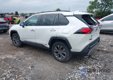 2022 Toyota Rav4 Hybrid Limited z USA, uszkodzony, nr VIN 4T3D6RFVXNU077565